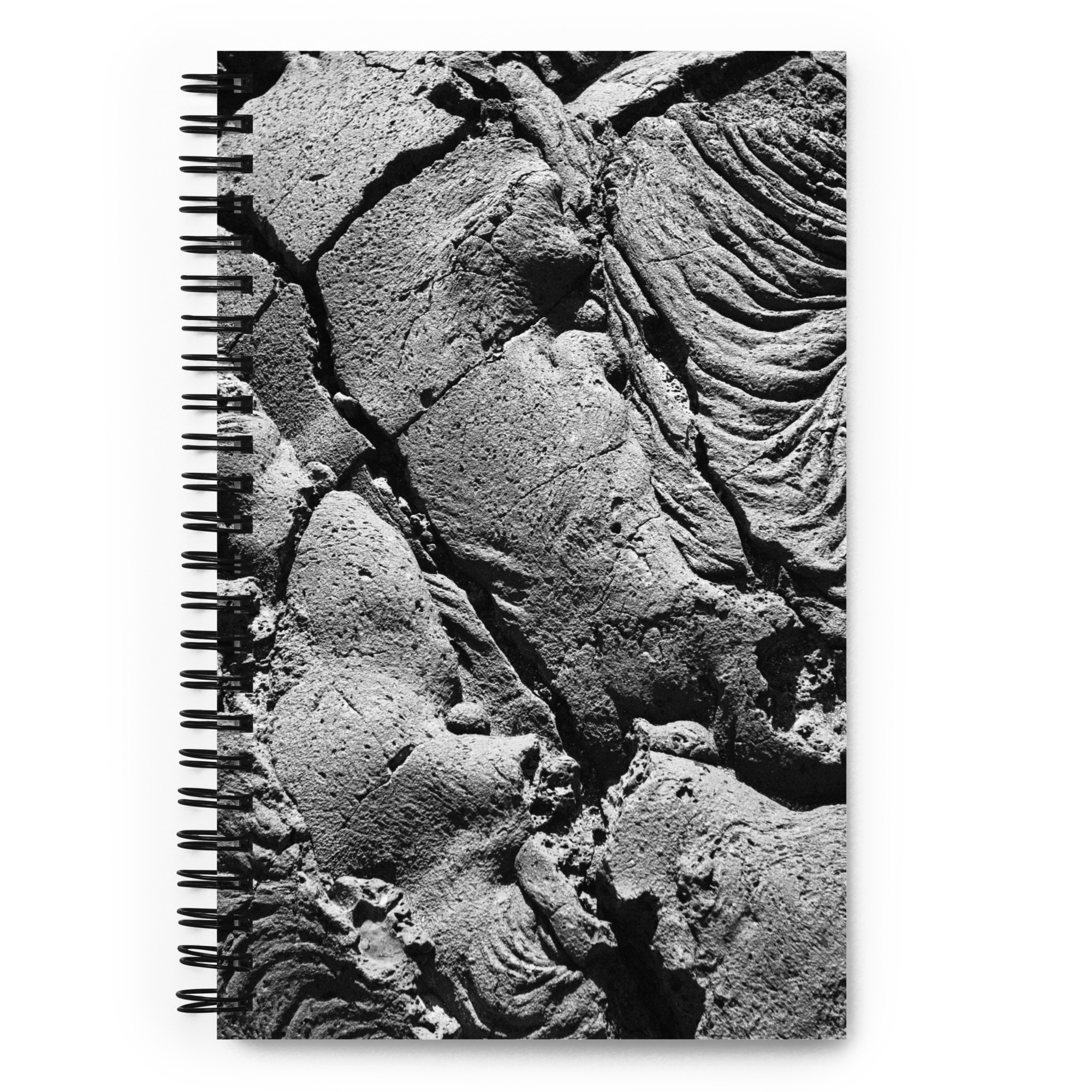 Icelandic Lava Spiral notebook