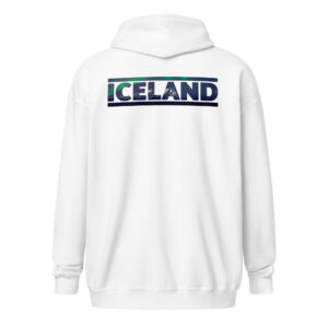 Reykjavik Iceland Unisex heavy blend zip hoodie